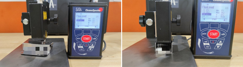 家具五金配件使用清潔度儀檢測零部件表面清潔度