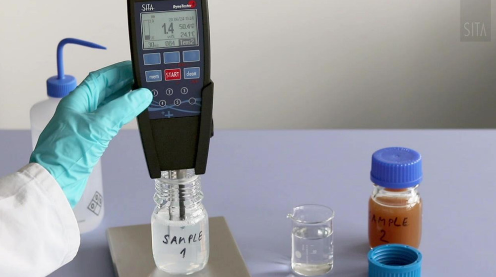 德國析塔SITA公司將使用手持式表面張力儀SITA Pro Line t15進(jìn)行演示