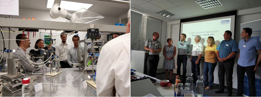 翁開爾到德國HNPM公司進行技術交流培訓